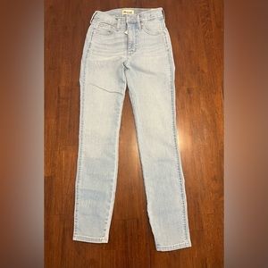 NWT Madewell 10” high rise skinny jeans
